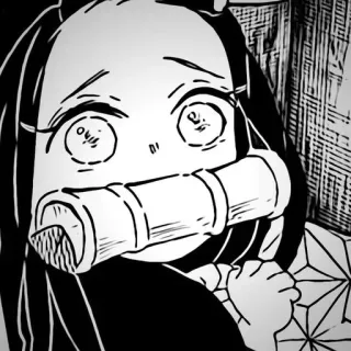 🌿 Nezuko Kamado Demon Slayer Nezuko, Demon Slayer, Anime, Manga, Süß, Fanart, Mädchen whatsapp sticker