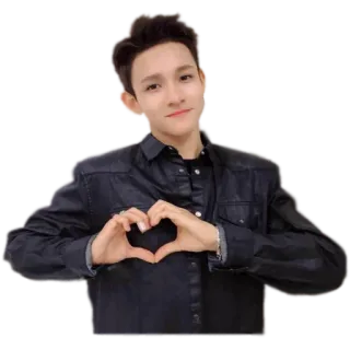 ❤️ persona, ritratto, carino, cuore, amore telegram sticker