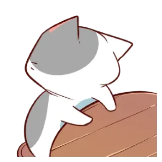 😤 cat, cute, kawaii, animal telegram sticker