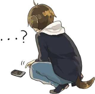 Canine boy ENG :: @line_stickers telegram stickers