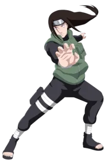 💯 Neji Hyuga Naruto anime, naruto, neji hyuga, ninja, byakugan, martial arts telegram sticker