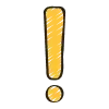 ❕