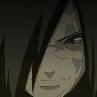 🗝 Orochimaru Naruto anime, villain, snake, evil, ninja telegram sticker