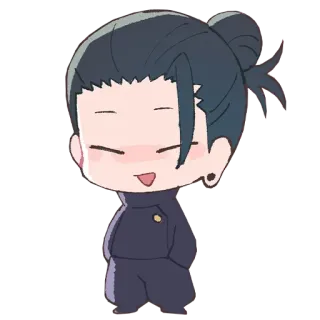 😄 Anime, Charakter, Niedlich, Sticker, Cartoon telegram sticker