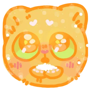 🥺 кот, милый, каваий, животное, мультфильм whatsapp sticker