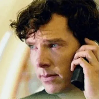 🔎 Sherlock Holmes Sherlock Benedict Cumberbatch, Sherlock, BBC, détective, téléphone whatsapp sticker