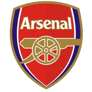 🇬🇧 Arsenal Arsenal, club de foot, football, équipe, logo telegram sticker