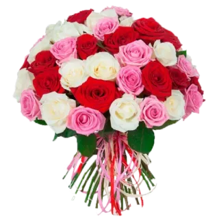 💐 цветы, розы, букет, цветочная композиция, подарок whatsapp sticker