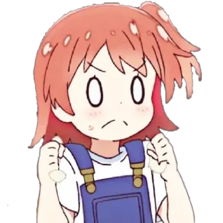 🐙 Anime, Kartun, Gadis, Marah, Lucu, Karakter telegram sticker