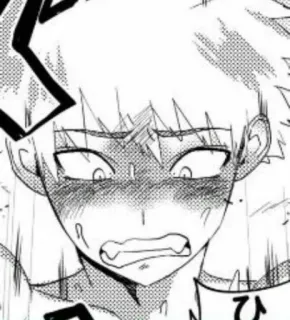 💫 Anime, Manga, Ausdruck, Schockiert, Nervös, Verlegen telegram sticker