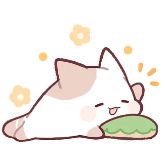 Котёнок Неккоро 2 @Nyasticks telegram stickers
