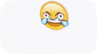 🤣 Émoji, Rire, Rire aux larmes, Drôle, Meme telegram sticker