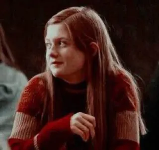 💗 Ginny Weasley Harry Potter ジニー・ウィーズリー, ハリー・ポッター, 赤い髪, セーター telegram sticker