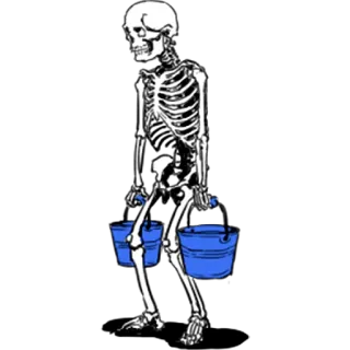 Груда костей 5 @nyasticks whatsapp stickers