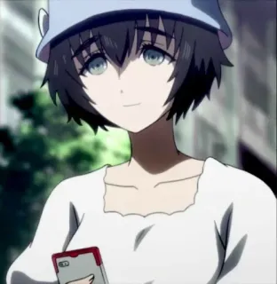 🙂 Rumiho Akiha Steins;Gate Anime, Femme, Personnage, Rumiho Akiha, Steins;Gate telegram sticker