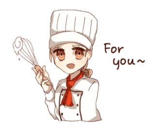 👩 For you~ Koch, Backen, Kochen, Dessert, Süß, Gebäck telegram sticker
