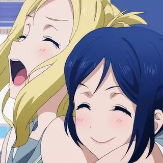 🫂 Anime, Chicas, Amistad, Lindo, Feliz whatsapp sticker