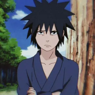🎌 Madara Uchiha Naruto anime, character, cartoon, manga telegram sticker