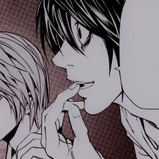 🔭 Light Yagami Death Note Anime, Death Note, Light Yagami, Manga, Personaggio, Arte, Disegno telegram sticker