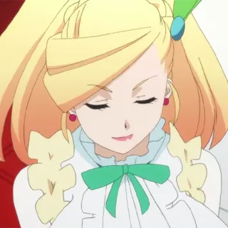💫 アニメ, 女性, 金髪, 漫画, アニメーション telegram sticker