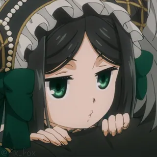 ๐ @ix_fox anime, girl, cartoon, cute, pretty, drawing telegram sticker