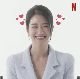 🥰 женщина, сердца, улыбается, веселый, счастливый telegram sticker