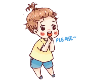 🙏 PROOF? question, proof, cartoon, excited, questioning telegram sticker