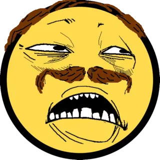 😧 Émoji, Visage, Drôle, Mème, Expression telegram sticker