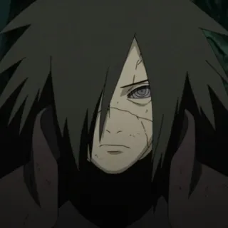 🗝 Madara Uchiha Naruto anime, manga, uchiha, madara, villain telegram sticker