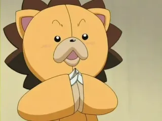 😍 Kon Bleach anime, mascot, stuffed animal, plush, lion telegram sticker