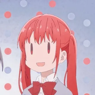 😃 Anime, Cartoon, Schattig, Meisje, Rood haar, Personage telegram sticker