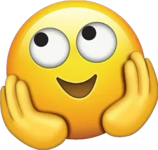 😮 emoji, smiling, thinking, dreaming, pondering, daydreaming telegram sticker