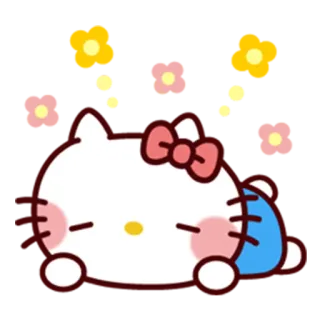 ☺️ Hello Kitty hello kitty, cute, kawaii, sanrio telegram sticker