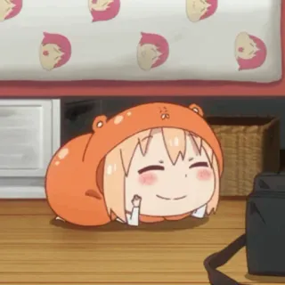 ✨ Umaru Doma Himouto! Umaru-chan Anime, Umaru, Chibi, Lindo, Dedo, Señalando telegram sticker