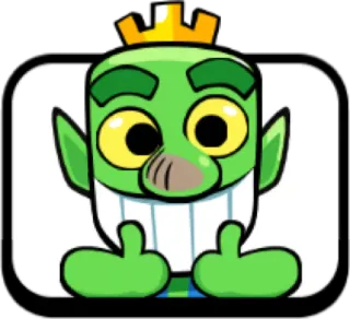 clash royale goblin whatsapp stickers