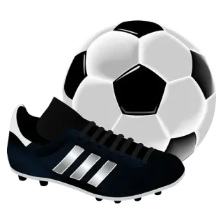 ⛸ soccer, football, ball, shoe, sport, cleat whatsapp sticker