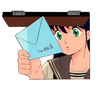 💌 from 速水 涼 telegram sticker