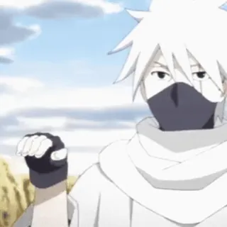 ✋ Kakashi Naruto Anime, Ninja, Kakashi, Manga, Personnage telegram sticker