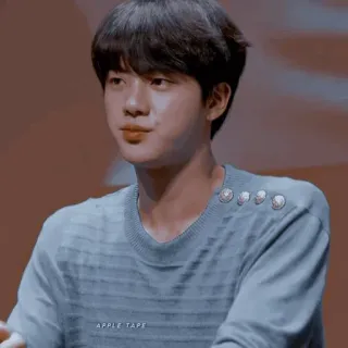 🕊 APPLE TAPE kpop, นักร้อง, เพลง, จิน, bts telegram sticker