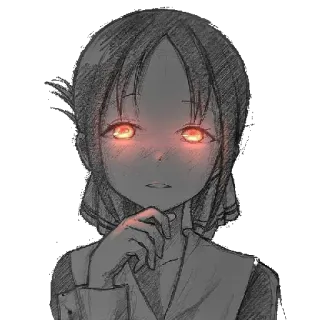 😌 Kaguya Shinomiya Kaguya-sama: Love Is War Аниме, Персонаж, Манга, Кагуя-сама, Любовь это война telegram sticker