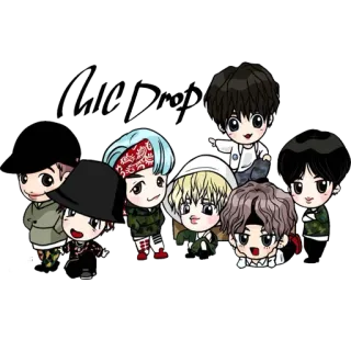 @Jonafzan BTS fanart telegram stickers