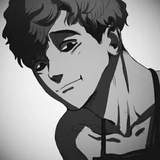 🔪 Sangwoo Killing Stalking Аниме, Манга, Убить Сталкера, Сану telegram sticker