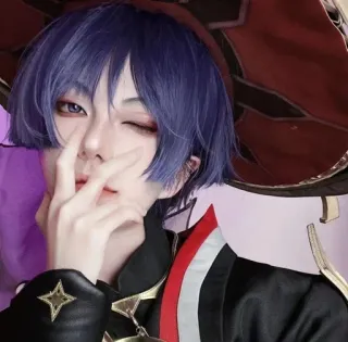 😊 Scaramouche Genshin Impact Scaramouche, Genshin Impact, Cosplay, Personagem Anime, Personagem Videogame whatsapp sticker