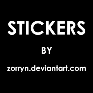 ℹ STICKERS
BY
zorryn.deviantart.com sticker, zorryn, deviantart, online, webseite telegram sticker