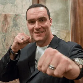 👊 man, boxing, fighter, portrait, athlete telegram sticker