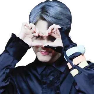 ❤️ 人, ハート, 愛, KPOP, アイドル, 歌手 telegram sticker