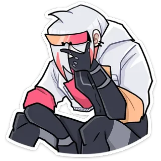 🤦‍♀️ Cartoon, Anime, Personage, Gebaar, Cool, Bril telegram sticker