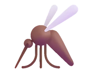 🦟 mosquito, insect, vector, bug, animal, wildlife telegram sticker