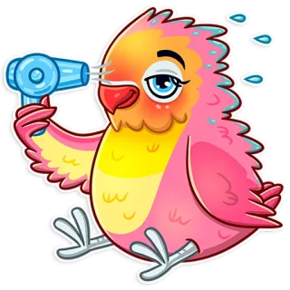 Love Bird whatsapp stickers