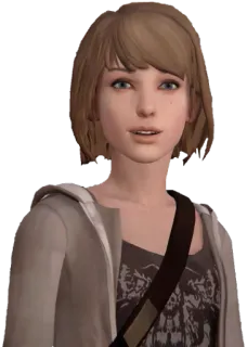 😃 Max Caulfield Life is Strange Video game, Karakter, Perempuan, Potret whatsapp sticker
